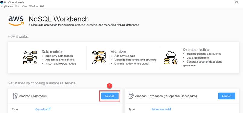 Access Amazon DynamoDB locally in .NET Core Console Application